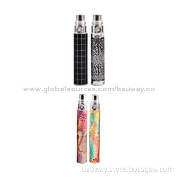 BAUWAY eGo-K and eGo-Q Newest Colorful Batteries, 650/900/1,100mAh Capacity